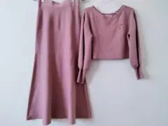 SNIDEL ピンク セットアップ size F