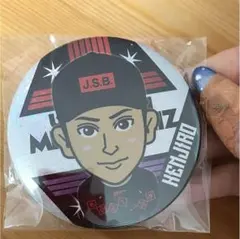 UMP  ツアージャージ 75mm缶バッチ 山下健二郎 全面ホロ