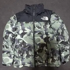 THE NORTH FACE ヌプシ ダウンジャケット カモフラ S