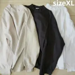 ３点セット●XL●モックネック●ユニクロ●GU●ハイネック