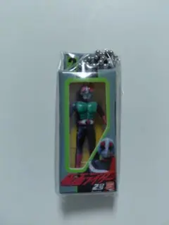 ◆仮面ライダー ソフビパッケージチャーム&チョコスナック 仮面ライダー新２号