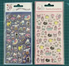 海外正規品　サンリオキャラクター　シール　2点セット
