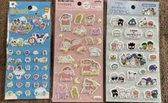 キャラクターシールセット たまごっち・クレヨンしんちゃん・サンリオ×しろたん