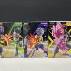 HUNTER×HUNTER フィギュア G.I.編 3体　ゴン　キルア　ヒソカ