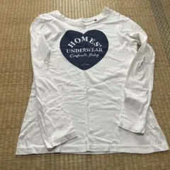ハート型プリント コットン長袖Tシャツ サイズ2のサムネイル