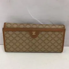 5ADM075 CELINE セリーヌ マカダム柄 がま口 長財布 PVC - メルカリ