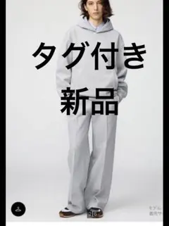 【新品】UNIQLO C スウェットストレートパンツ サイズXXL グレー