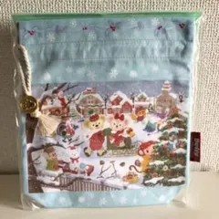 TDS ダッフィー クリスマス2013限定 巾着