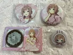 学園アイドルマスター　学マス　GiGO ハート缶バッジ　莉波