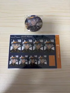 ツイステ　ジャック・ハウル　ブロマイド　缶バッジ　2点セット