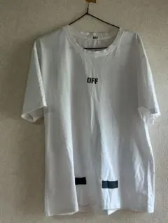 OFF WHITE Tシャツ ホワイト Lサイズ