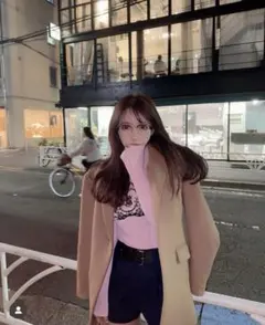 lilybrown オーバーサイズシングルジャケット