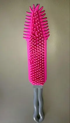 シリコン製 掃除用ブラシ ピンクのサムネイル