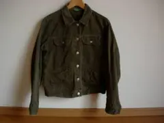 ベネトン Gジャン コットンツイル イタリア製 ブラウン Sサイズ