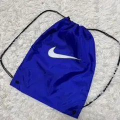 ✨希少 NIKE ナップサック Y2K 銀タグ 90s スウッシュ ブルー