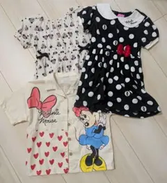 ディズニー ミニー 女の子95 100 3点まとめ売りのサムネイル