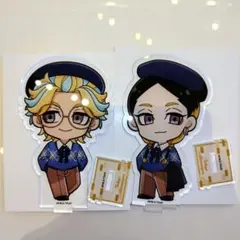 東京リベンジャーズ　プリンセスカフェ　アクリルスタンド　灰谷 蘭　竜胆