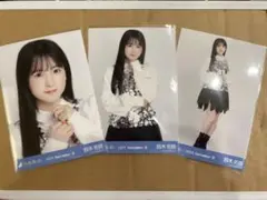 乃木坂46 鈴木佑捺 生写真 - スパンコール