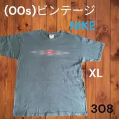 ナイキ Tシャツ XL 00s ビンテージ スウッシュ USA古着 Y2K