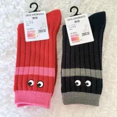 UNIQLO ANYA HINDMARCH ヒートテックソックス 2点セット