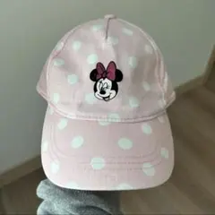 ミニー・マウス 水玉キャップ