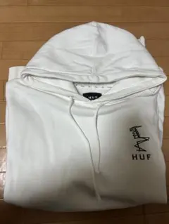 HUF ホワイト パーカー　売り切り値下げ