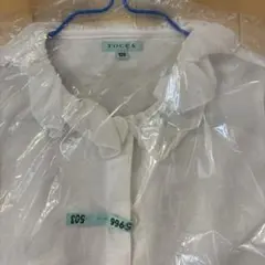 トッカ　ブラウス　フォーマル　シャツ　120㎝ 入学　卒業　発表会　結婚式　白