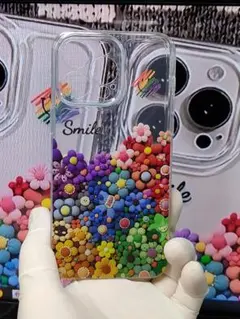 [花] iPhone 15 Pro Max ケース