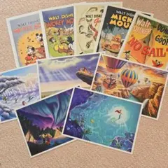 WALT DISNEY ポスター セット　10枚のサムネイル