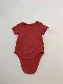 ベビー服baby GAP 赤いロンパース
