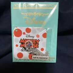 ディズニー　ミッキーマウス　スワロフスキークリスタル　ネックレス