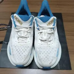 ホカ　HOKA Clifton 9 クリフトン9 ホワイト/ブルー　28cm