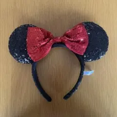 ミニーマウス スパンコールカチューシャ