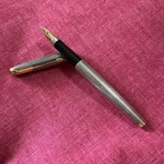 PARKER パーカー スターリングシルバー 万年筆 ペン先14K/XF-極細