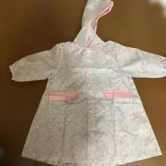 ベビーレインコート 花柄 80〜90