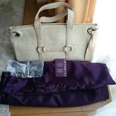 売り切り値下げ～革★フィリップシャリオール★ハンドバッグ★