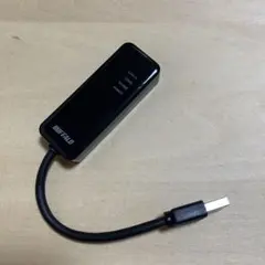 BUFFALO LANアダプター　LUA4-U3-AGTE-NBK