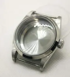 39mmアンティークドーム型レンズ採用ステンレススチール nh35用ケース