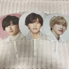 なにわ男子 道枝駿佑 うちわ まとめ売り 3枚セット