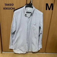 TAKEO KIKUCHI ストライプ長袖シャツ