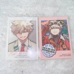 ヒロアカ 爆豪勝己 特典 ステッカー2枚セット