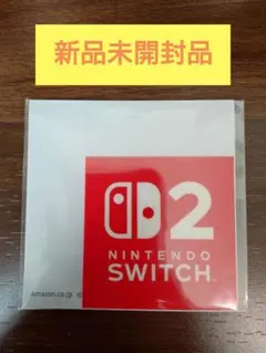 Nintendo Switch 2 ロゴステッカー 非売品 新品未開封