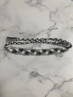 3色ミサンガ【ビーズ付き】 28