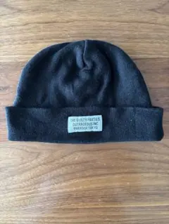WTAPS ニット帽 ビーニー ブラック - メルカリ