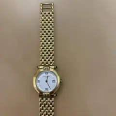 稼働 Christian Dior 腕時計 デイト ゴールド コンビ 3668 - メルカリ