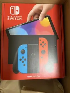 新品未使用　Nintendo Switch(有機ELモデル)