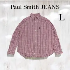 あ*ん様 Paul Smith JEANS チェック柄シャツ Lサイズ