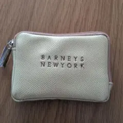 BARNEY'S NEW YORK ゴールドコインケース