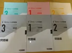 新・現代文レベル別問題集 問題編 3冊セット