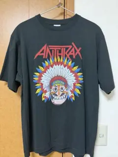 Champion ✖︎ Anthrax Tシャツ ブラック Lサイズ